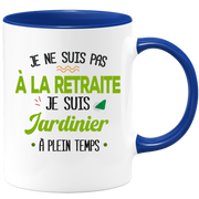 quotedazur - Mug Retraite Je Suis Jardinier - Cadeau Humour Hobbies - Idée Cadeau Retraite Original Jardin - Tasse Jardinier - Départ Retraite Anniversaire Ou Noël