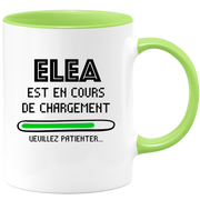 quotedazur - Mug Elea Est En Cours De Chargement Veuillez Patienter - Cadeau Elea Prénom Femme Personnalisé - Cadeau Annniversaire Noël Adolescent Collègue