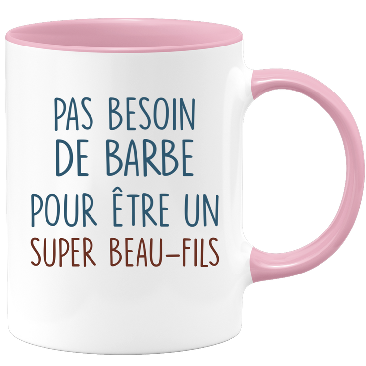 Mug pas besoin de barbe pour être un super Beau-fils