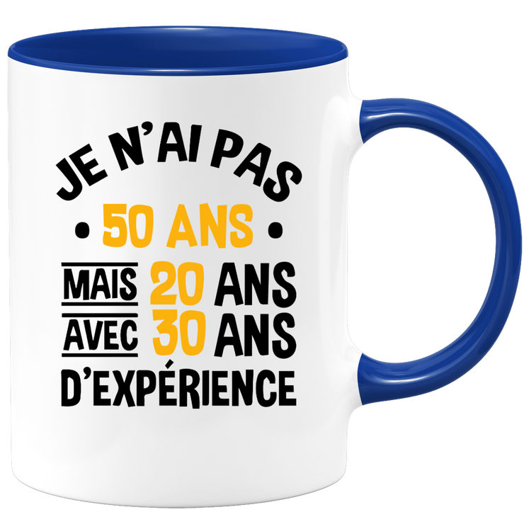 Funny funny 50th birthday mug - 50th birthday gift mug Man Woman Humor Original