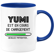 quotedazur - Mug Yumi Est En Cours De Chargement Veuillez Patienter - Cadeau Yumi Prénom Femme Personnalisé - Cadeau Annniversaire Noël Adolescent Collègue