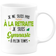 quotedazur - Retirement Mug I Am Gymnast - Sport Humor Gift - Original Gymnastics Retirement Gift Idea - Gymnast Mug - Retirement Departure Birthday Or Christmas