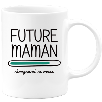 quotedazur - Mug Future Maman 2024 Chargement En Cours - Cadeau Future Mère - Surprise Annonce Grossesse Garçon/Fille Naissance Bébé Maman