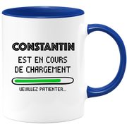 Mug Constantin Is Loading Please Wait - Personalized First Name Constantin Gift