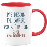 Mug pas besoin de barbe pour être un super Chaudronnier