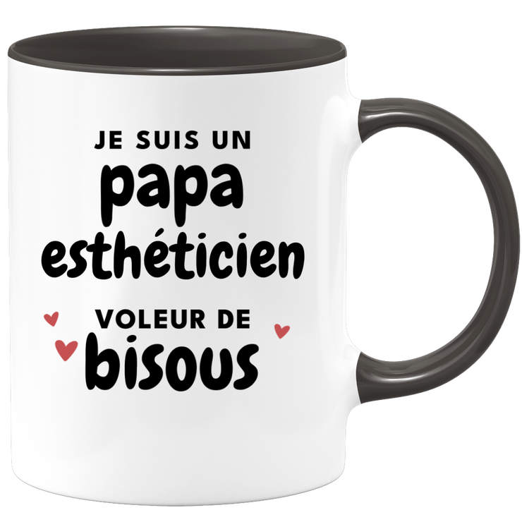 quotedazur - Mug I'm A Beautician Kiss Thief Dad - Original Father's Day Gift - Gift Idea For Dad Birthday - Gift For Future Dad Birth