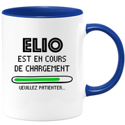 quotedazur - Mug Elio Est En Cours De Chargement Veuillez Patienter - Cadeau Elio Prénom Homme Personnalisé - Cadeau Annniversaire Noël Adolescent Collègue