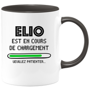 quotedazur - Mug Elio Est En Cours De Chargement Veuillez Patienter - Cadeau Elio Prénom Homme Personnalisé - Cadeau Annniversaire Noël Adolescent Collègue