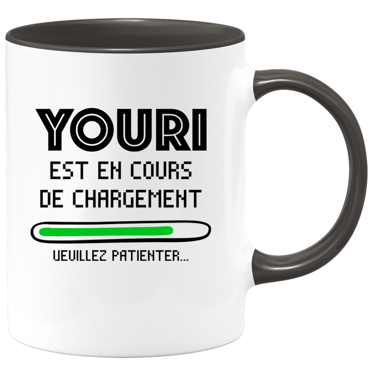 quotedazur - Mug Youri Est En Cours De Chargement Veuillez Patienter - Cadeau Youri Prénom Homme Personnalisé - Cadeau Annniversaire Noël Adolescent Collègue