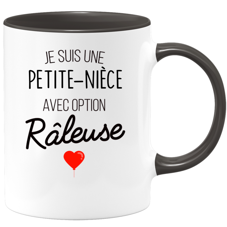 quotedazur - Mug Je Suis Une Petite-Nièce Avec Option Râleuse - Cadeau Idéal Pour Petite-Nièce - Cadeau Personnalisé Pour Femme - Cadeau Original Pour Anniversaire Ou Noël