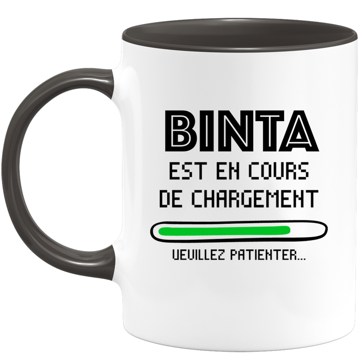 Binta Mug Is Loading Please Wait - Personalized Binta First Name Woman Gift