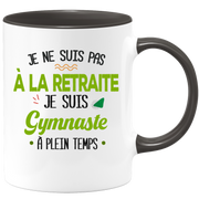 quotedazur - Retirement Mug I Am Gymnast - Sport Humor Gift - Original Gymnastics Retirement Gift Idea - Gymnast Mug - Retirement Departure Birthday Or Christmas