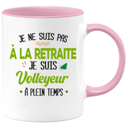 quotedazur - Mug Retraite Je Suis Volleyeur - Cadeau Humour Sport - Idée Cadeau Retraite Original Volley Ball - Tasse Volleyeur - Départ Retraite Anniversaire Ou Noël