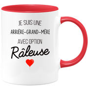 quotedazur - Mug Je Suis Une Arrière-grand-mère Avec Option Râleuse - Cadeau Idéal Pour Arrière-grand-mère - Cadeau Personnalisé Pour Femme - Cadeau Original Pour Anniversaire Ou Noël