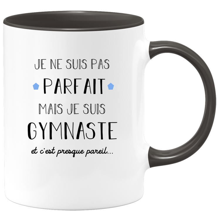 Gymnast gift mug - I'm not perfect but I'm a gymnast - Valentine's Day Anniversary Gift Man Love Couple