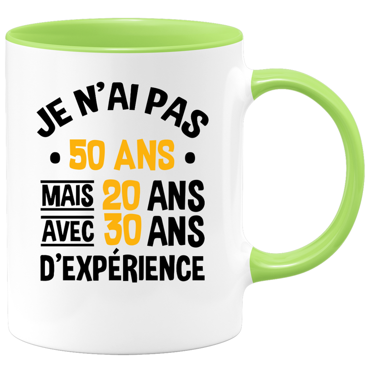 Funny funny 50th birthday mug - 50th birthday gift mug Man Woman Humor Original