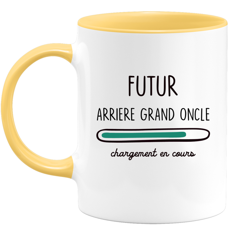 quotedazur - Mug Futur Arrière Grand Oncle, Idée Cadeau Famille, Annonce Grossesse, Réunion de Famille