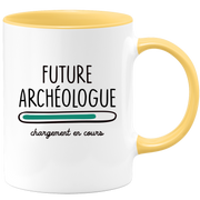 Future archaeologist mug loading - gift for future archaeologists