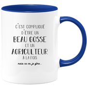 Mug compliqué d'être un beau gosse et un Agriculteur à la fois mais ça va je gère