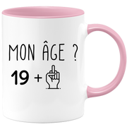 20th Birthday Mug - Humorous Gift for Men and Women