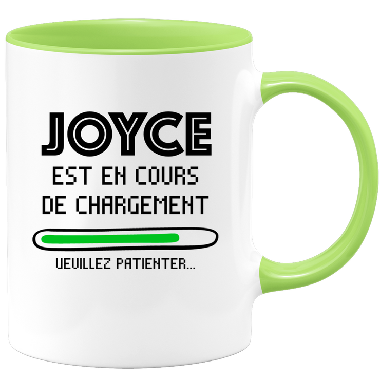 quotedazur - Mug Joyce Est En Cours De Chargement Veuillez Patienter - Cadeau Joyce Prénom Femme Personnalisé - Cadeau Annniversaire Noël Adolescent Collègue