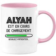 Alyah Mug Is Loading Please Wait - Personalized Alyah Woman First Name Gift