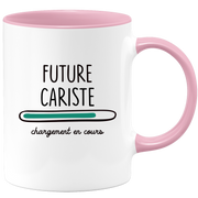 quotedazur - Mug Future Cariste Chargement En Cours - Cadeau Humour Promotion Travail - Idée Cadeau Départ Collègue - Tasse Chef Cariste - Idéal Pour Noël Au Bureau