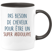 Mug pas besoin de cheveux pour être un super Abdoulaye