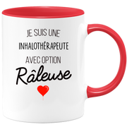 quotedazur - Mug Je Suis Une Inhalothérapeute Avec Option Râleuse - Cadeau Idéal Pour Inhalothérapeute - Cadeau Personnalisé Pour Femme - Cadeau Original Pour Anniversaire Ou Noël