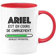 quotedazur - Mug Ariel Est En Cours De Chargement Veuillez Patienter - Cadeau Ariel Prénom Homme Personnalisé - Cadeau Annniversaire Noël Adolescent Collègue