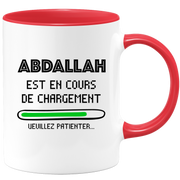 Abdallah Mug Is Loading Please Wait - Personalized Abdallah First Name Man Gift