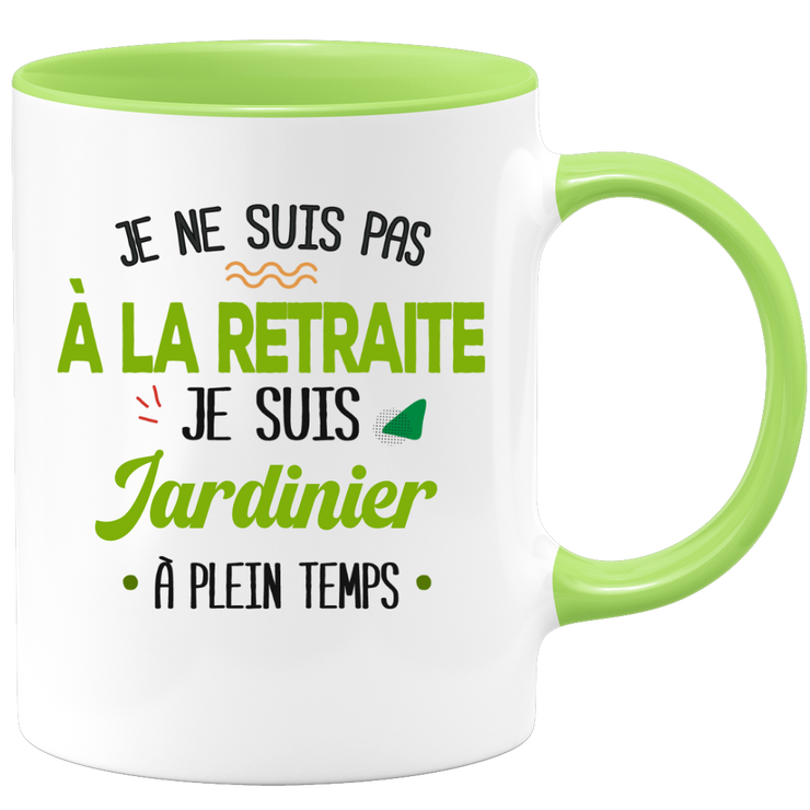 quotedazur - Mug Retraite Je Suis Jardinier - Cadeau Humour Hobbies - Idée Cadeau Retraite Original Jardin - Tasse Jardinier - Départ Retraite Anniversaire Ou Noël