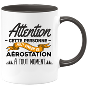 quotedazur - Mug This Person Can Talk About Ballooning At Any Time - Sport Humor Gift - Original Gift Idea - Ballooning Mug - Birthday Or Christmas