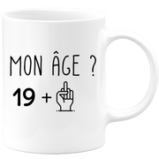 20th Birthday Mug - Humorous Gift for Men and Women