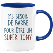 Mug pas besoin de barbe pour être un super Tony