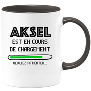 Aksel Mug Is Loading Please Wait - Aksel Personalized Men's First Name Gift