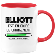 Mug Elliott Is Loading Please Wait - Personalized Elliott First Name Man Gift