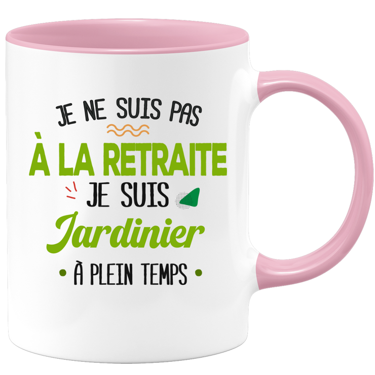 quotedazur - Mug Retraite Je Suis Jardinier - Cadeau Humour Hobbies - Idée Cadeau Retraite Original Jardin - Tasse Jardinier - Départ Retraite Anniversaire Ou Noël