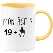 20th Birthday Mug - Humorous Gift for Men and Women