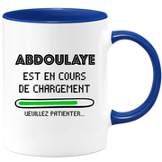 quotedazur - Mug Abdoulaye Est En Cours De Chargement Veuillez Patienter - Cadeau Abdoulaye Prénom Homme Personnalisé - Cadeau Annniversaire Noël Adolescent Collègue