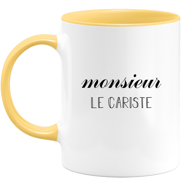 quotedazur - Mug Monsieur Le Cariste - Cadeau Humour Métier Travail  - Idée Cadeau Cariste Pot De Départ Chef Mutation - Tasse Cadeau Retraite Noël Au Bureau