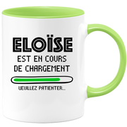 quotedazur - Mug Eloïse Est En Cours De Chargement Veuillez Patienter - Cadeau Eloïse Prénom Femme Personnalisé - Cadeau Annniversaire Noël Adolescent Collègue