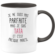 Mug for TATA - I'm not perfect but I'm TATA - ideal birthday humor gift