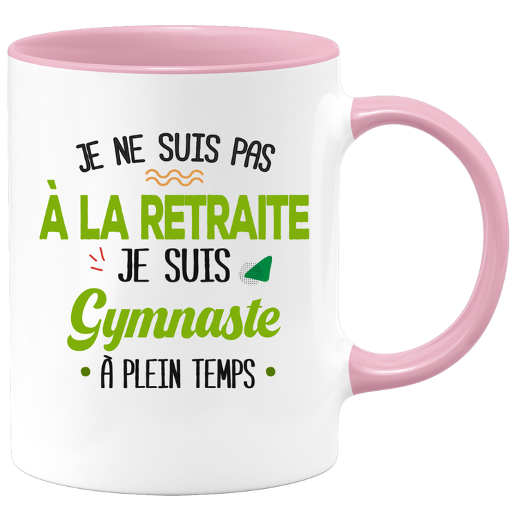 quotedazur - Retirement Mug I Am Gymnast - Sport Humor Gift - Original Gymnastics Retirement Gift Idea - Gymnast Mug - Retirement Departure Birthday Or Christmas