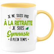 quotedazur - Retirement Mug I Am Gymnast - Sport Humor Gift - Original Gymnastics Retirement Gift Idea - Gymnast Mug - Retirement Departure Birthday Or Christmas