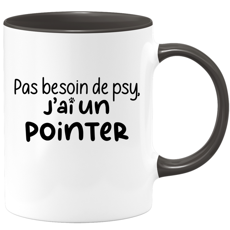 quotedazur - Mug No Need For Psy I Have A Pointer - Dog Humor Gift - Original Mug Animals Christmas Birthday Gift