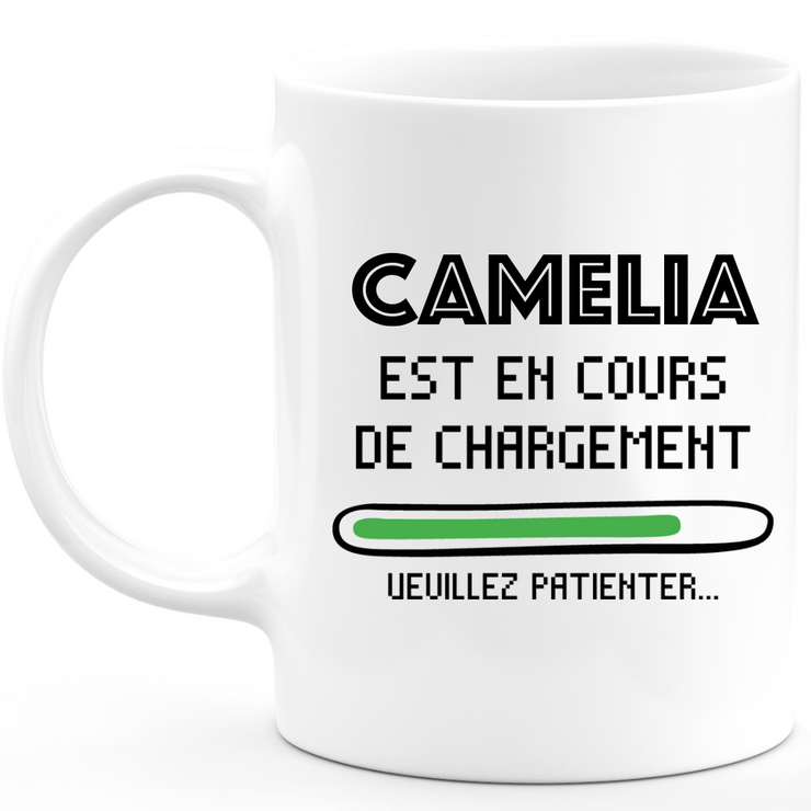 Mug Camelia Est En Cours De Chargement Veuillez Patienter Cadeau Cam