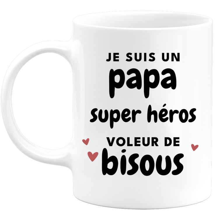 Mug pour super Papa - Idée cadeau originale - Héro - Livraison rapide!