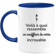 quotedazur - Mug Voilà à Quoi Ressemble Un Souffleur de verre Incroyable - Cadeau Souffleur de verre - Idée Cadeau Anniversaire - Idée Pour Une Attention Originale Souffleur de verre