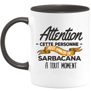 quotedazur - Mug This Person Can Talk About Sarbacana At Any Time - Sport Humor Gift - Original Gift Idea - Sarbacana Mug - Birthday Or Christmas